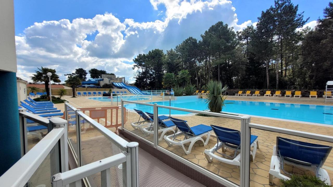 Le Bambou - Saint-Jean-De-Monts - Piscine Jacuzzi Sauna Hammam Buitenkant foto