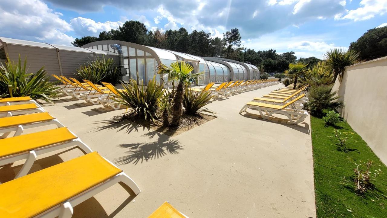 Le Bambou - Saint-Jean-De-Monts - Piscine Jacuzzi Sauna Hammam Buitenkant foto
