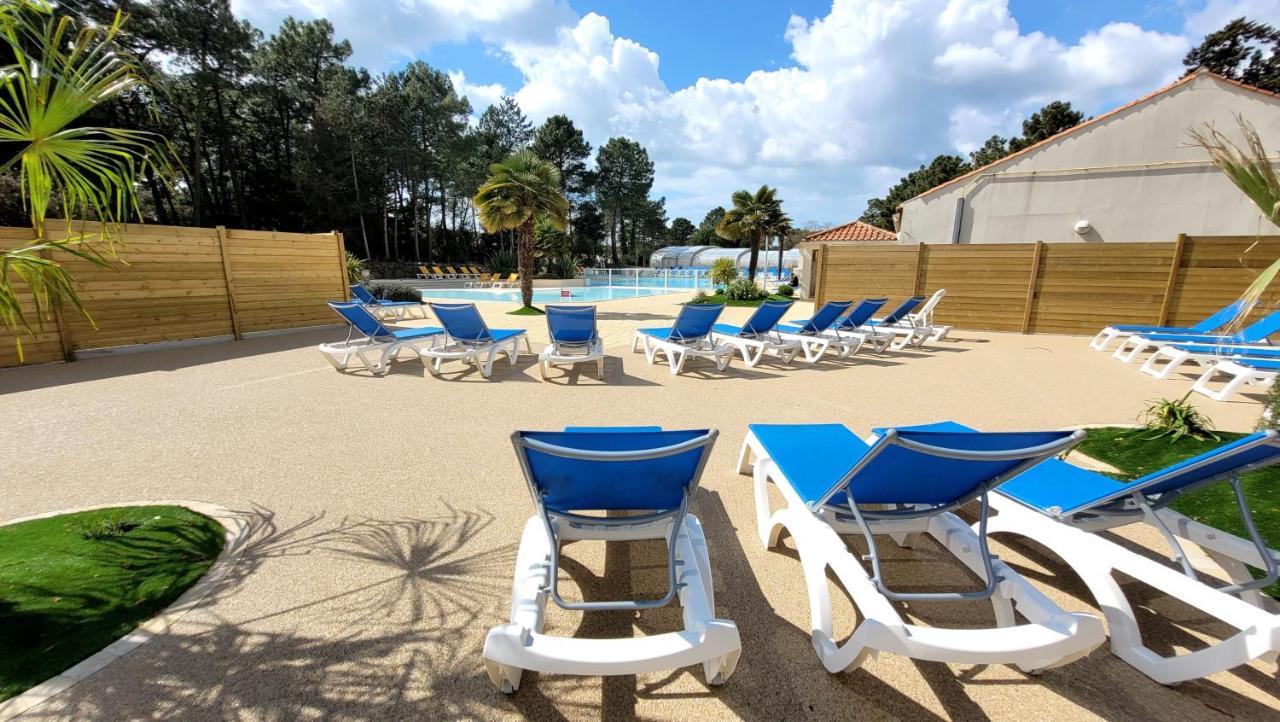 Le Bambou - Saint-Jean-De-Monts - Piscine Jacuzzi Sauna Hammam Buitenkant foto